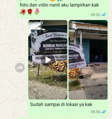 Pengiriman Karangan Bunga Wedding Outdoor Bekasi